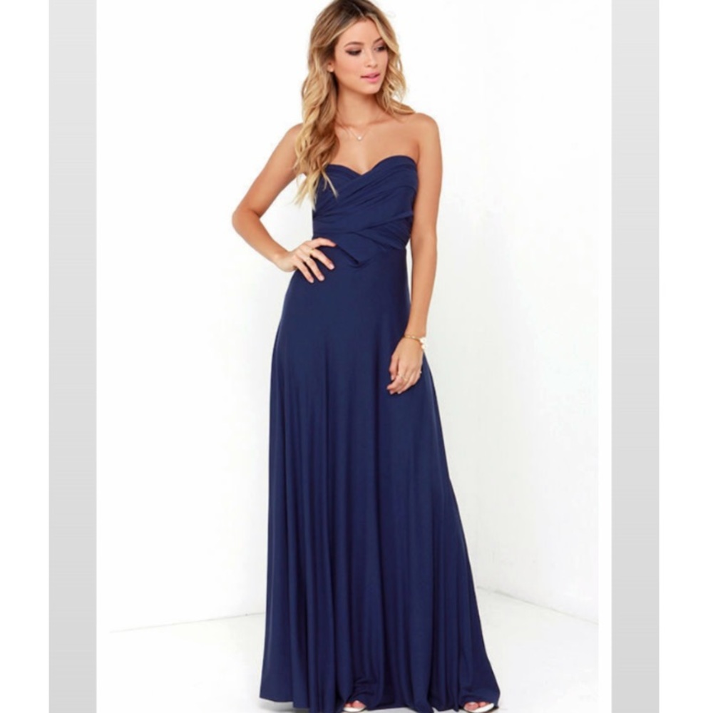 Lulus’s tricks of the trade bridesmaid dress